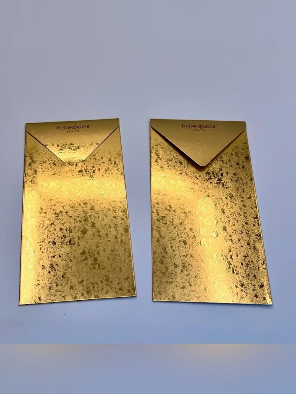 Yves Saint Laurent Gold Stationery Cards